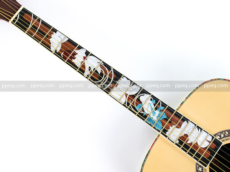 41-inch Dreadnought Non-Cutaway Solid Spruce Top Acoustic Guitar (MXY-368, Limited Edition)