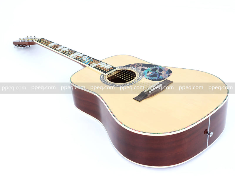 41-inch Dreadnought Non-Cutaway Solid Spruce Top Acoustic Guitar (MXY-368, Limited Edition)