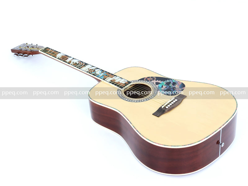 41-inch Dreadnought Non-Cutaway Solid Spruce Top Acoustic Guitar (MXY-368, Limited Edition)