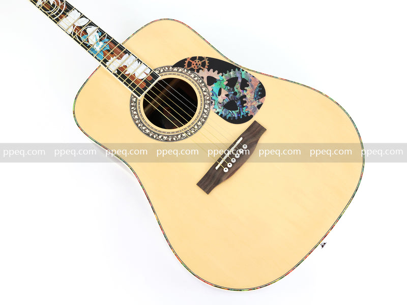 41-inch Dreadnought Non-Cutaway Solid Spruce Top Acoustic Guitar (MXY-368, Limited Edition)
