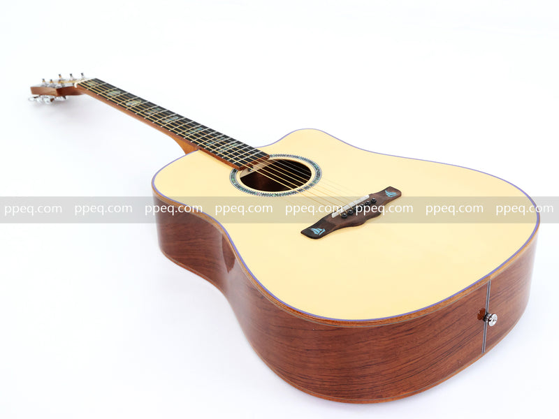 41-inch Padauk Back & Sides Acoustic Guitar with Gloss Finish (TY-012)