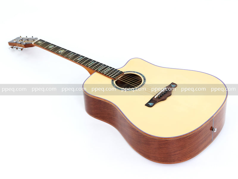 41-inch Padauk Back & Sides Acoustic Guitar with Gloss Finish (TY-012)