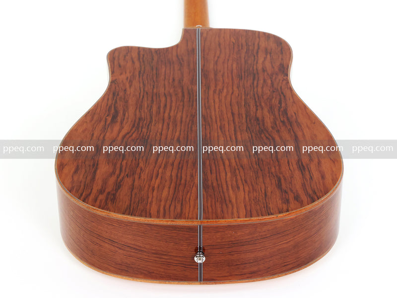 41-inch Padauk Back & Sides Acoustic Guitar with Gloss Finish (TY-012)