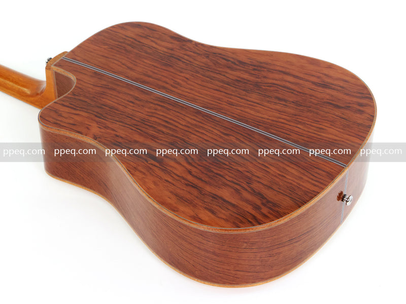 41-inch Padauk Back & Sides Acoustic Guitar with Gloss Finish (TY-012)