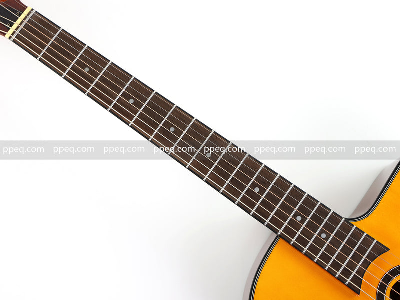 41-inch Richwood Gypsy Acoustic Guitar (RM70NA, not copy)