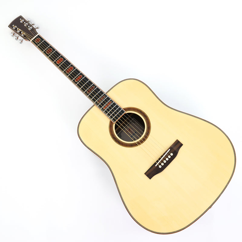 41-inch Rosewood Back & Sides Acoustic Guitar with Gloss Finish (TY-011)