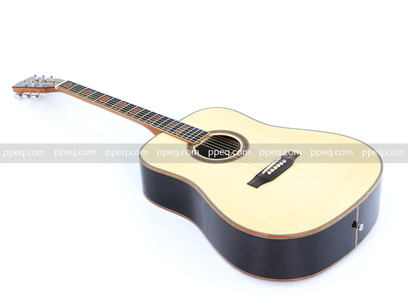 41-inch Rosewood Back & Sides Acoustic Guitar with Gloss Finish (TY-011)