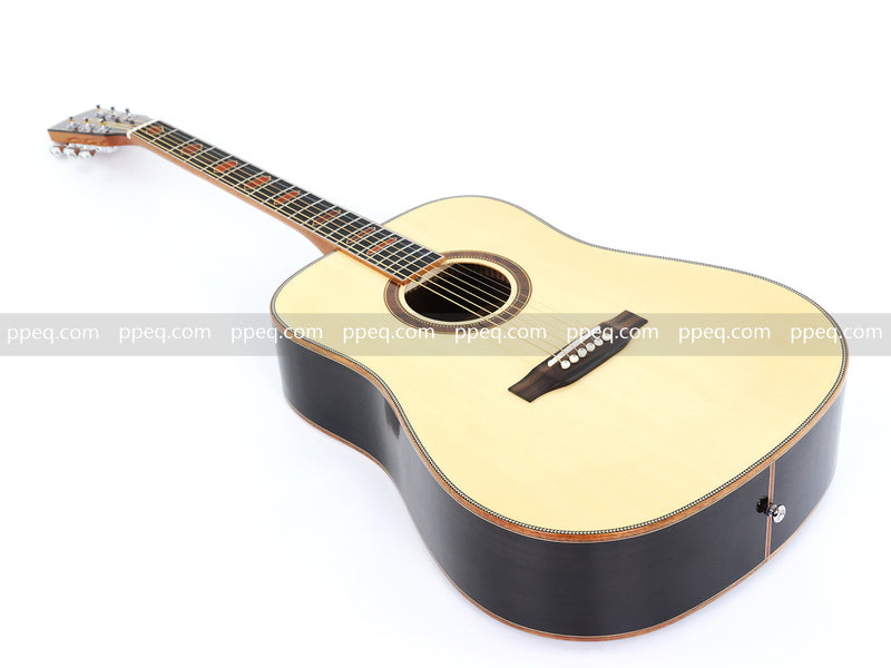 41-inch Rosewood Back & Sides Acoustic Guitar with Gloss Finish (TY-011)