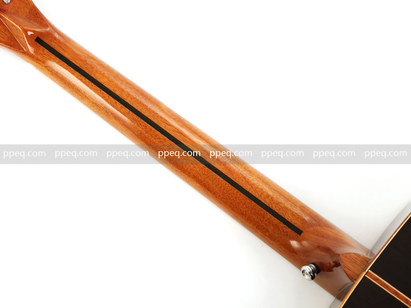 41-inch Rosewood Back & Sides Acoustic Guitar with Gloss Finish (TY-011)