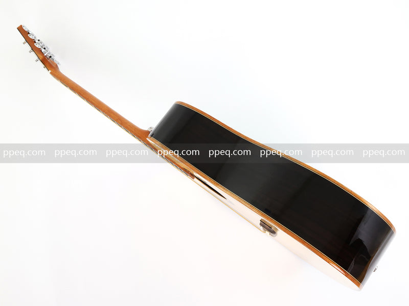 41-inch Rosewood Back & Sides Acoustic Guitar with Gloss Finish (TY-011)