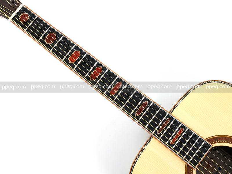 41-inch Rosewood Back & Sides Acoustic Guitar with Gloss Finish (TY-011)