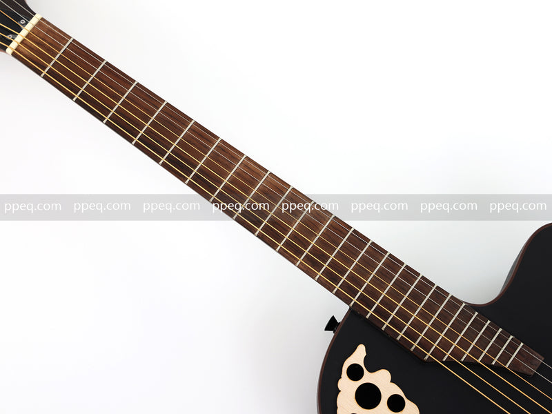 41-inch Roundback Acoustic Guitar with Satin Finish (YMZ-276)