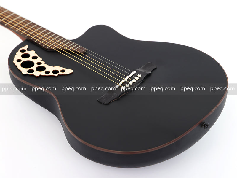 41-inch Roundback Acoustic Guitar with Satin Finish (YMZ-276)