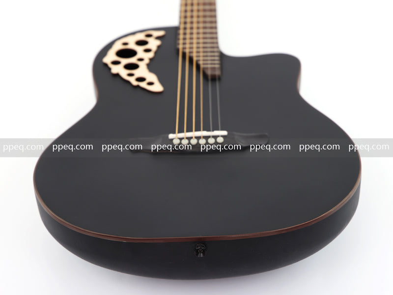 41-inch Roundback Acoustic Guitar with Satin Finish (YMZ-276)