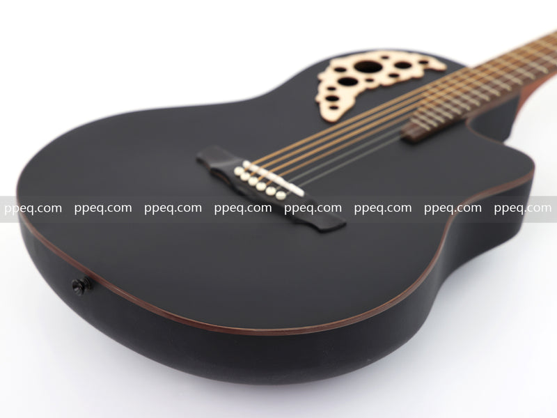 41-inch Roundback Acoustic Guitar with Satin Finish (YMZ-276)