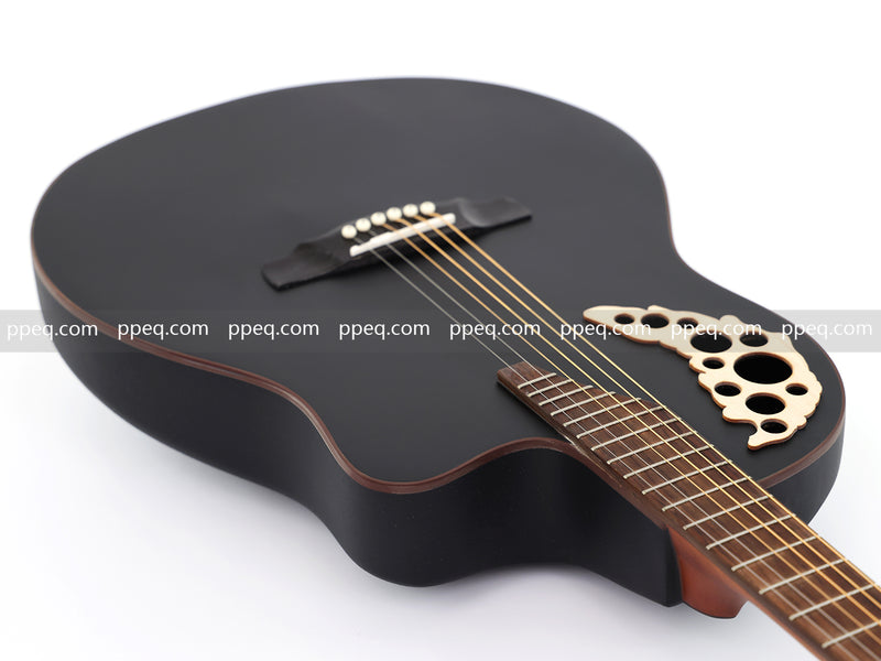 41-inch Roundback Acoustic Guitar with Satin Finish (YMZ-276)