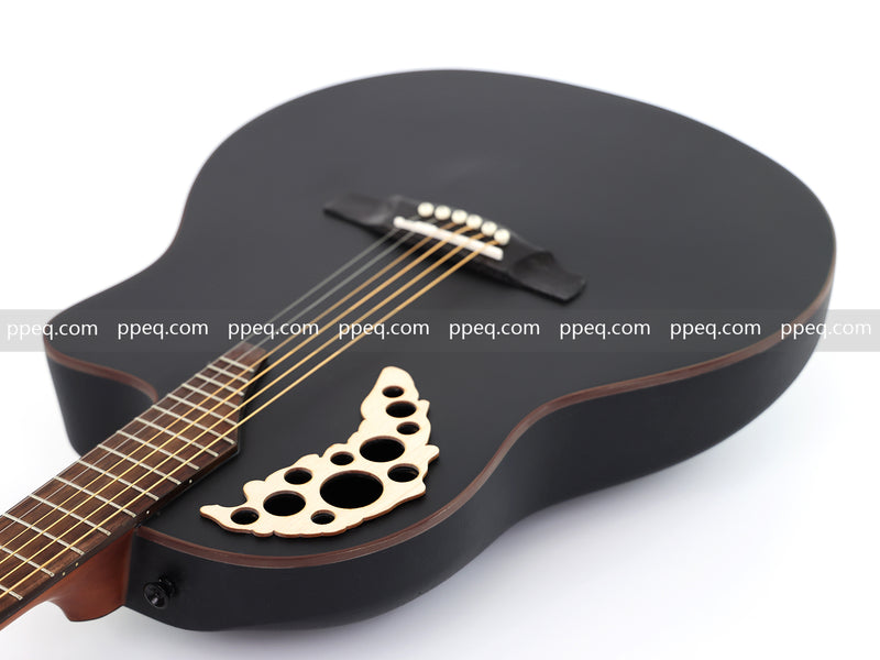 41-inch Roundback Acoustic Guitar with Satin Finish (YMZ-276)