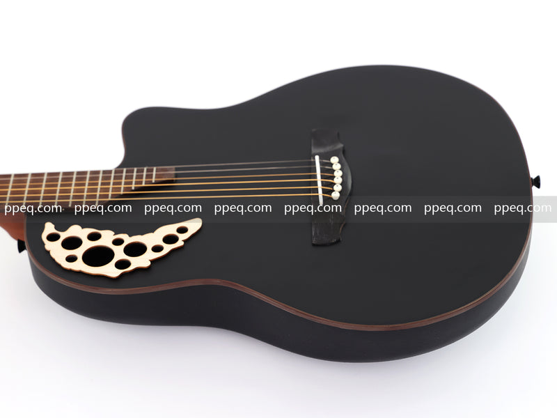 41-inch Roundback Acoustic Guitar with Satin Finish (YMZ-276)