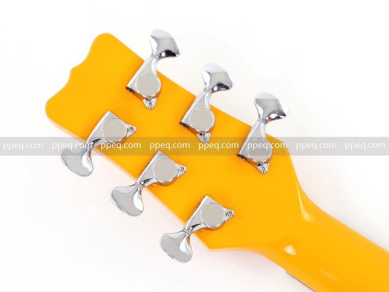 41-inch Solid Spruce Top Acoustic Guitar with Bumblebee Black & Yellow Theme (TY-004)