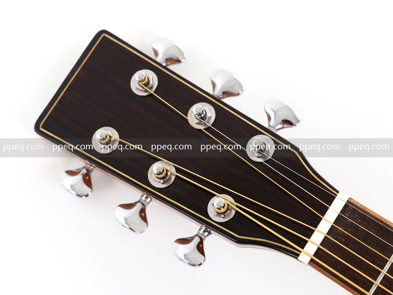 41-inch Solid Spruce Top Acoustic Guitar with Gloss Finish (TY-003)