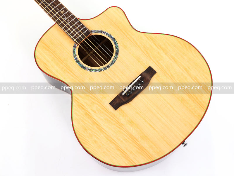 41-inch Solid Spruce Top Acoustic Guitar with Gloss Finish (TY-003)