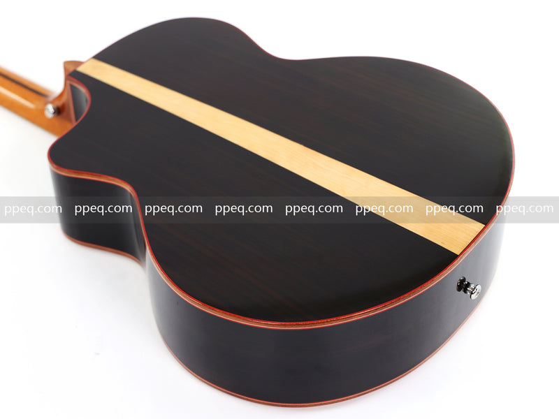 41-inch Solid Spruce Top Acoustic Guitar with Gloss Finish (TY-003)