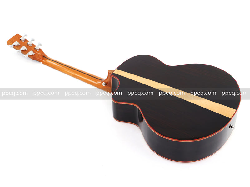 41-inch Solid Spruce Top Acoustic Guitar with Gloss Finish (TY-003)