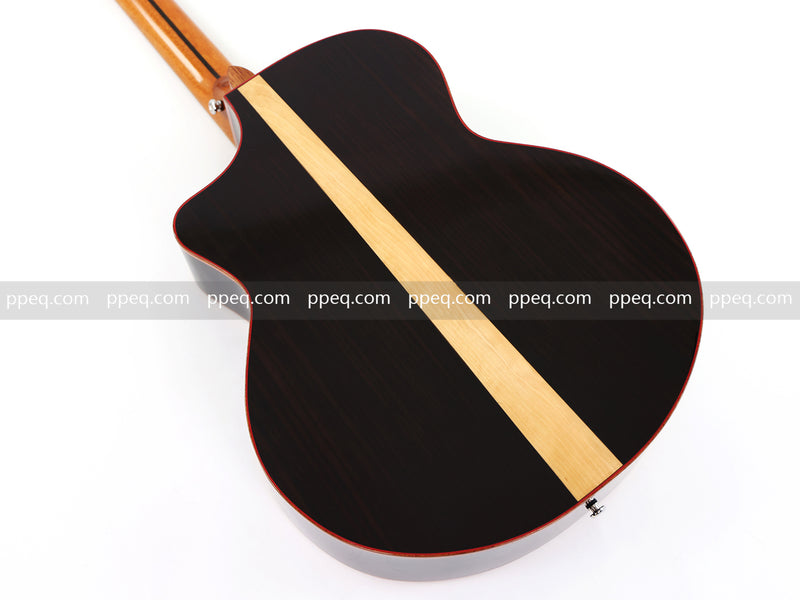 41-inch Solid Spruce Top Acoustic Guitar with Gloss Finish (TY-003)