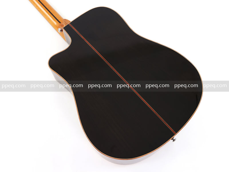 41-inch Solid Spruce Top Acoustic Guitar with Gloss Finish (TY-006)