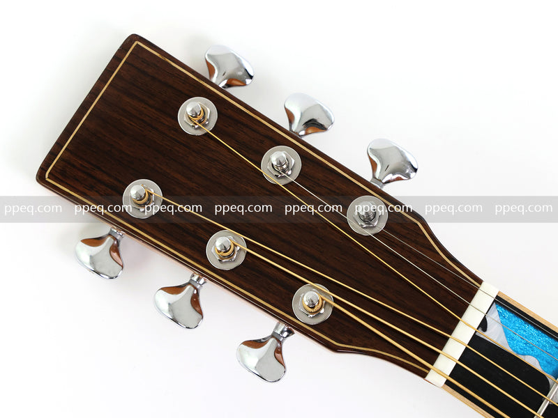 41-inch Solid Spruce Top Acoustic Guitar with Gloss Finish (TY-008)