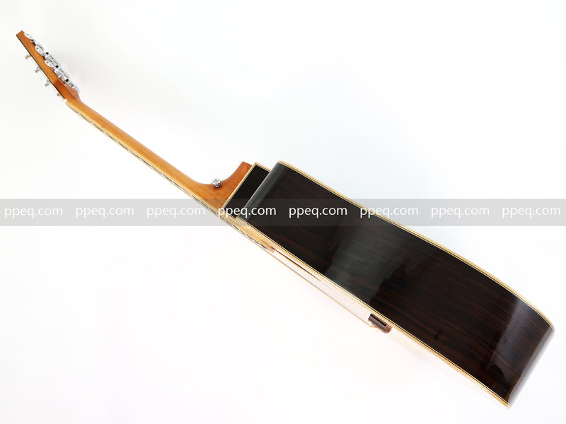 41-inch Solid Spruce Top Acoustic Guitar with Gloss Finish (TY-008)