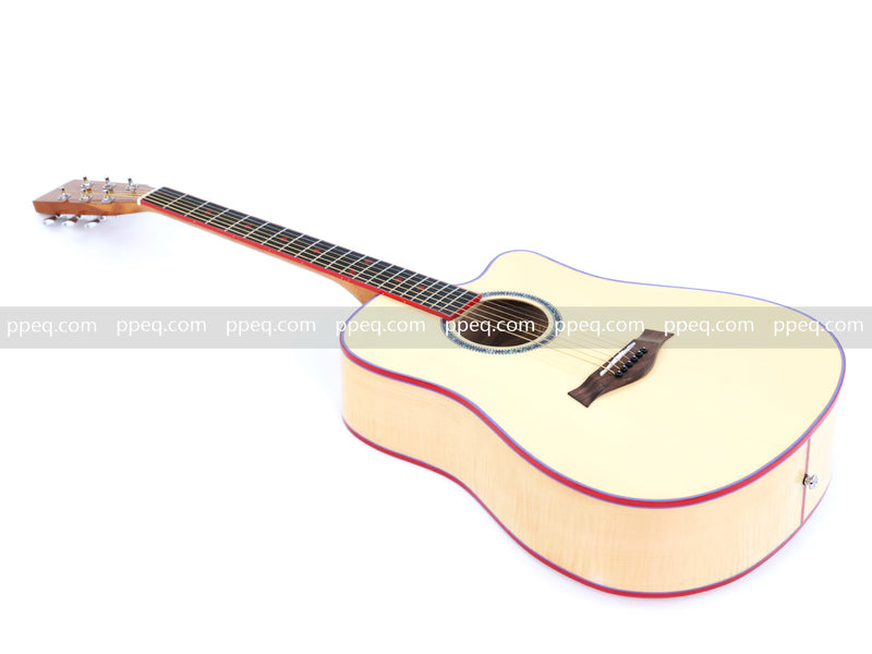 41-inch Solid Spruce Top Acoustic Guitar with Gloss Finish (TY-009)