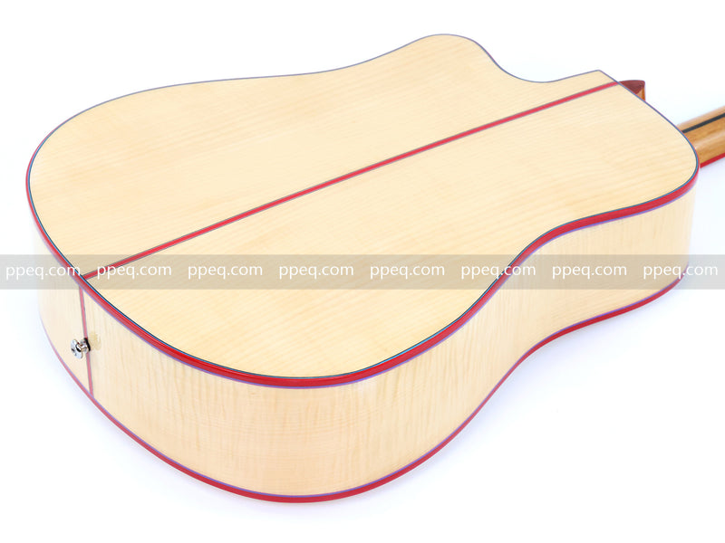 41-inch Solid Spruce Top Acoustic Guitar with Gloss Finish (TY-009)