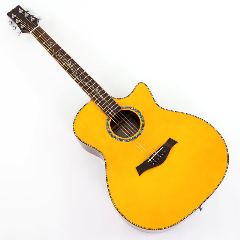 41-inch Spruce Top Gloss Finish Acoustic Guitar (TY-005)