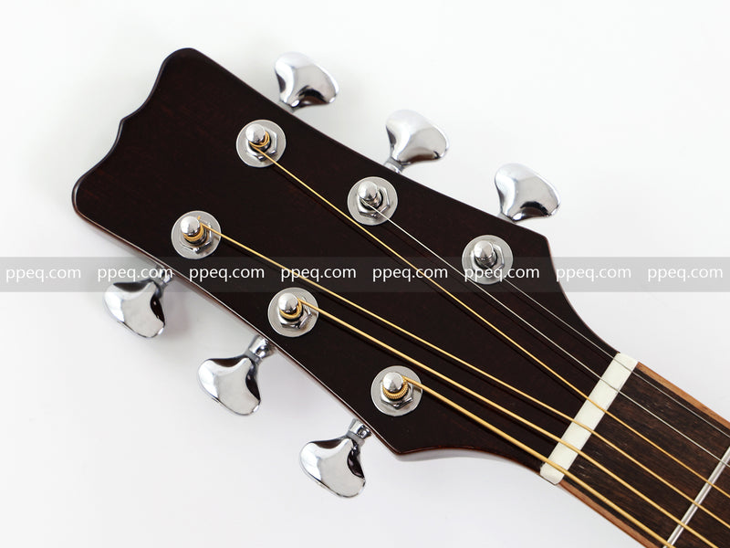 41-inch Spruce Top Gloss Finish Acoustic Guitar (TY-005)