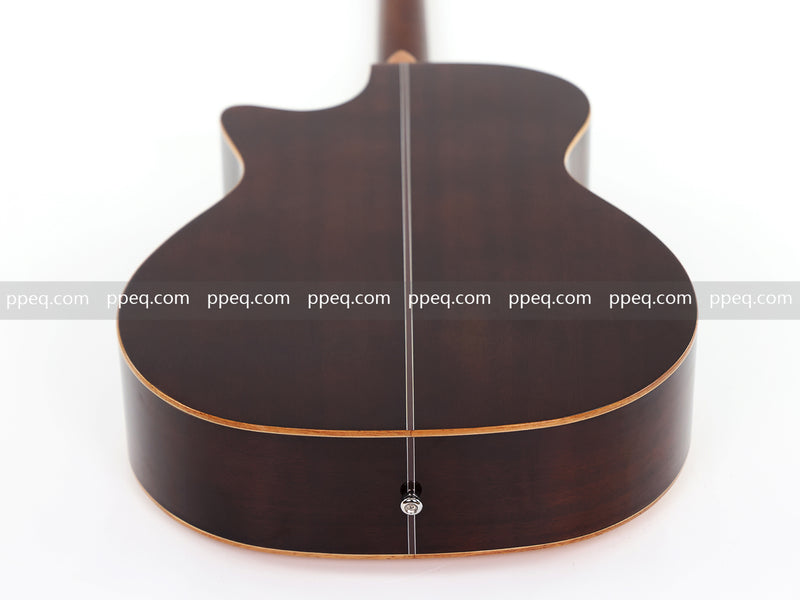 41-inch Spruce Top Gloss Finish Acoustic Guitar (TY-005)