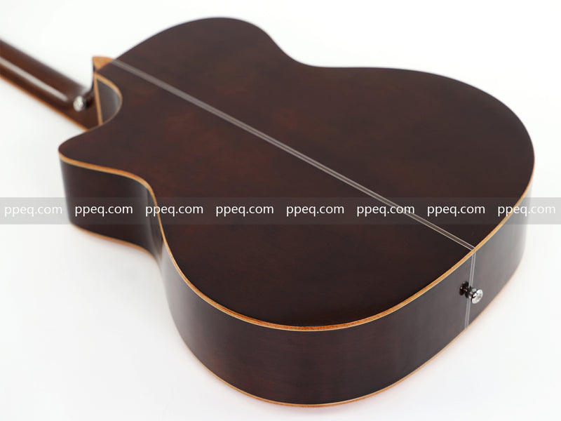 41-inch Spruce Top Gloss Finish Acoustic Guitar (TY-005)