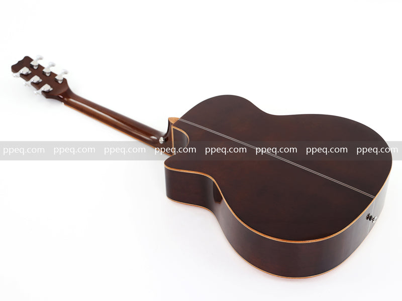 41-inch Spruce Top Gloss Finish Acoustic Guitar (TY-005)