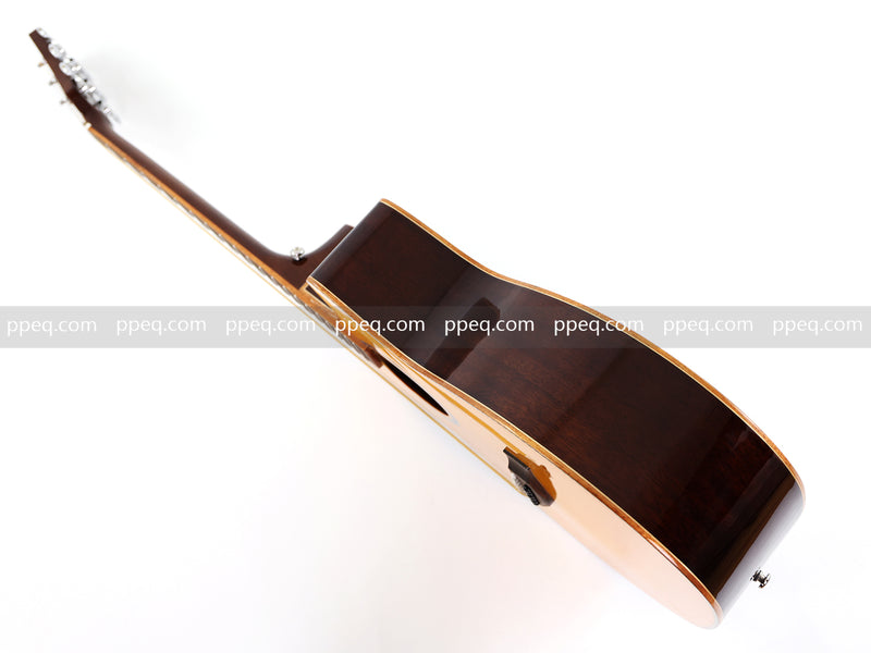 41-inch Spruce Top Gloss Finish Acoustic Guitar (TY-005)