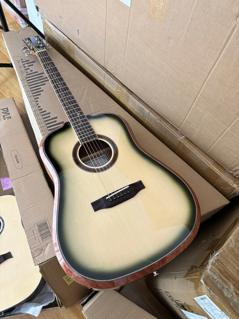 41-inch Acoustic Guitar with Gloss Finish (TY-001)