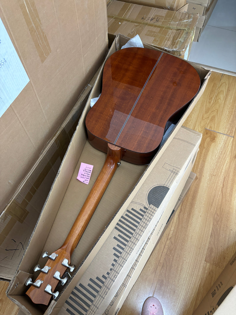 41-inch Acoustic Guitar with Gloss Finish (TY-002)