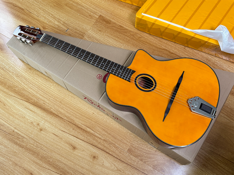 41-inch Richwood Gypsy Acoustic Guitar (RM70NA, not copy)