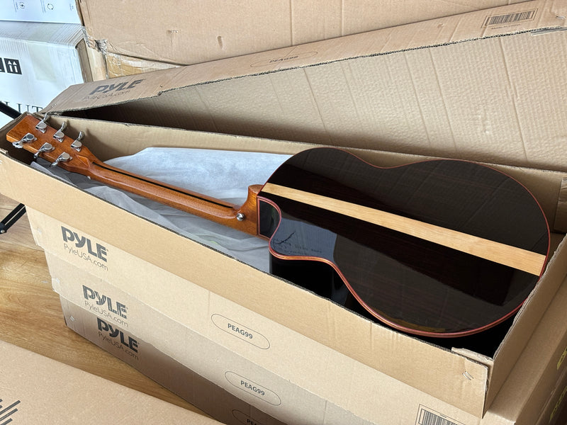 41-inch Solid Spruce Top Acoustic Guitar with Gloss Finish (TY-003)