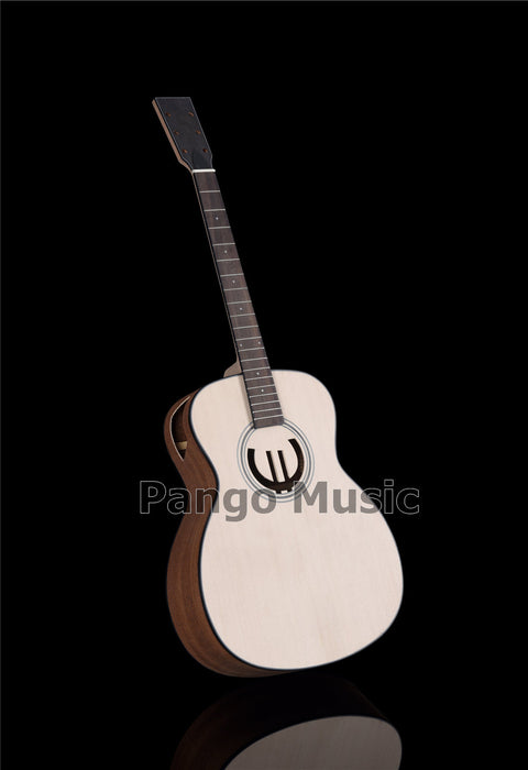 41 Inch Solid Spruce Top DIY Acoustic Guitar Kit with Euro Sound Hole (PFA-996)