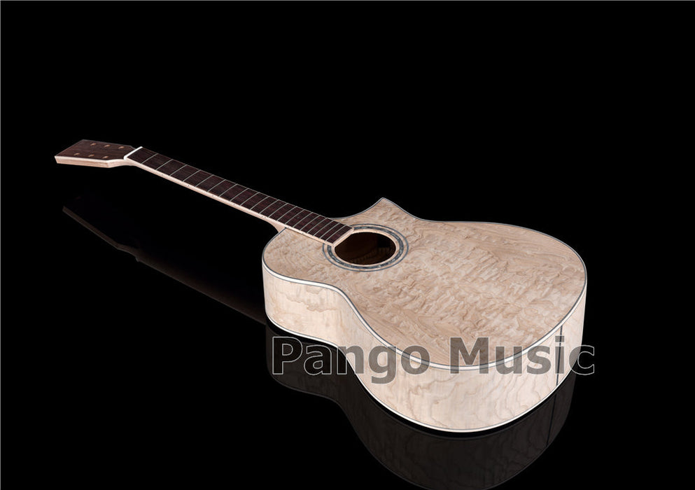 41 Inch Solid Spruce Top DIY Acoustic Guitar Kit with Ash Veneer (PFA-988)