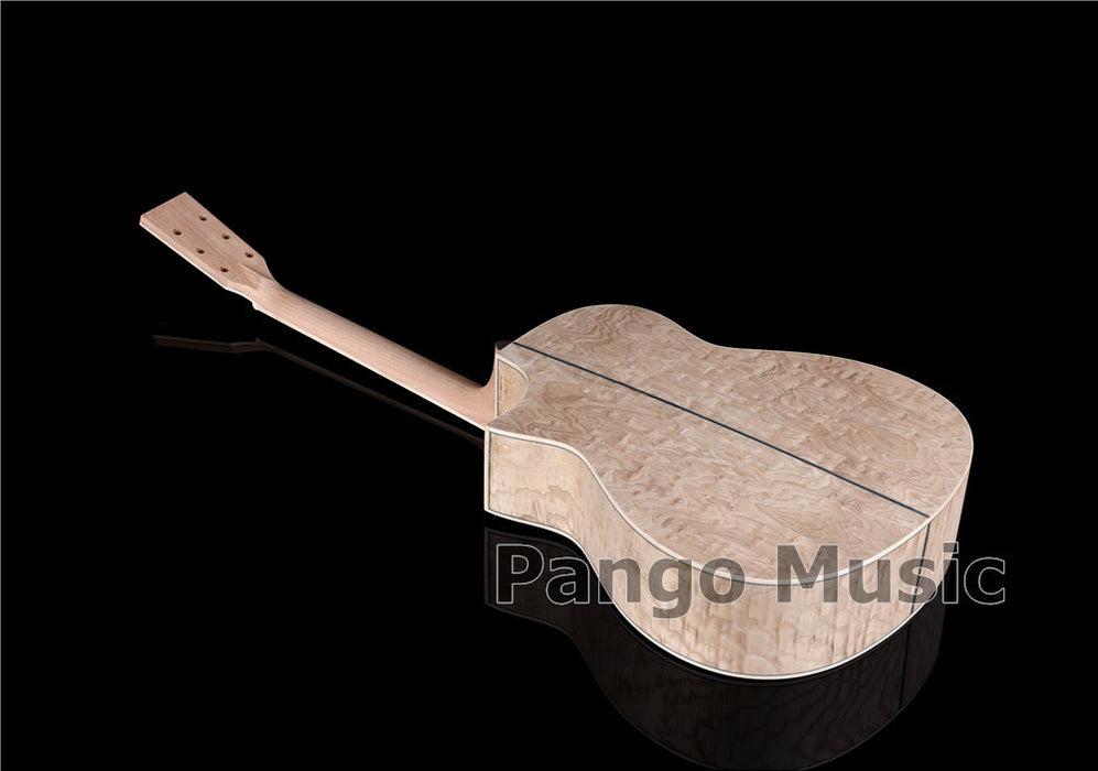 41 Inch Solid Spruce Top DIY Acoustic Guitar Kit with Ash Veneer (PFA-988)