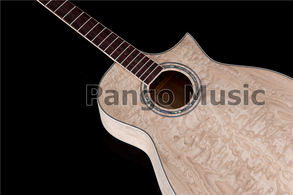41 Inch Solid Spruce Top DIY Acoustic Guitar Kit with Ash Veneer (PFA-988)