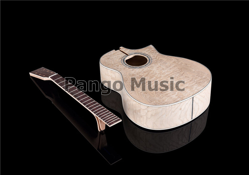 41 Inch Solid Spruce Top DIY Acoustic Guitar Kit with Ash Veneer (PFA-988)
