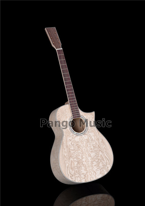 41 Inch Solid Spruce Top DIY Acoustic Guitar Kit with Ash Veneer (PFA-988)