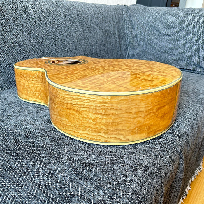 41 Inch Solid Spruce Top LEGO Style DIY Acoustic Guitar with Painting (PHT-001)